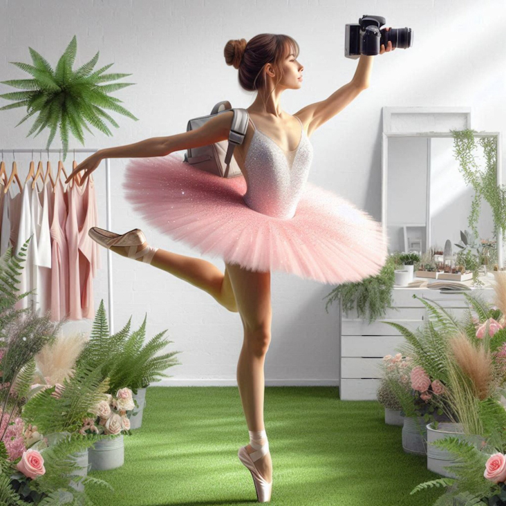 Spring time Tutu Shopping in Rochdale
