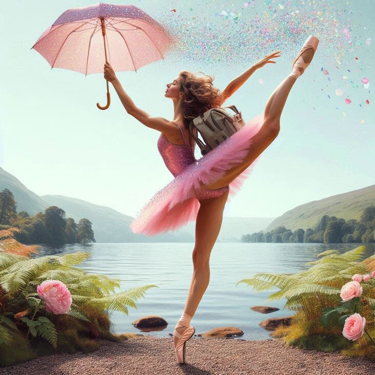 #TutuBlog 2025-03-02 in Beckenham with a classic tutu.