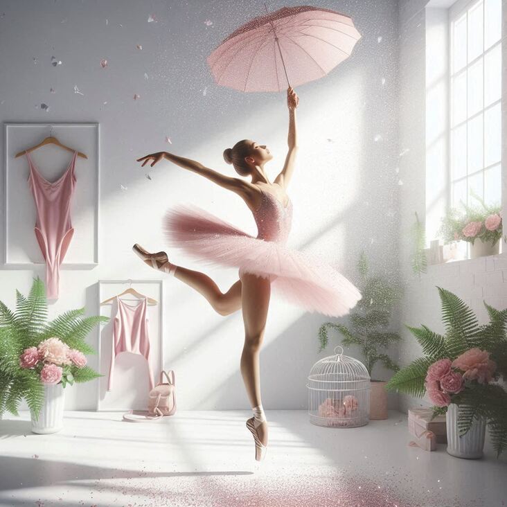 #TutuBlog 2025-11-30 in Urmston with a nature themed tutu.