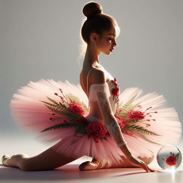 #TutuBlog 2025-12-01 in Sutton with a pink tutu.