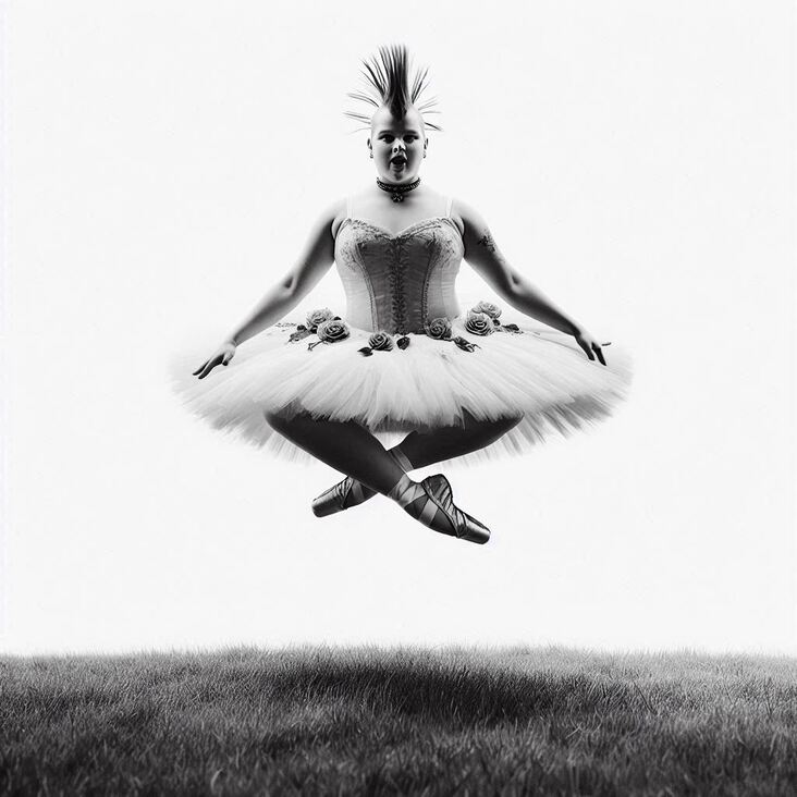 #TutuBlog 2026-04-26 in Wembley with a expensive tutu.