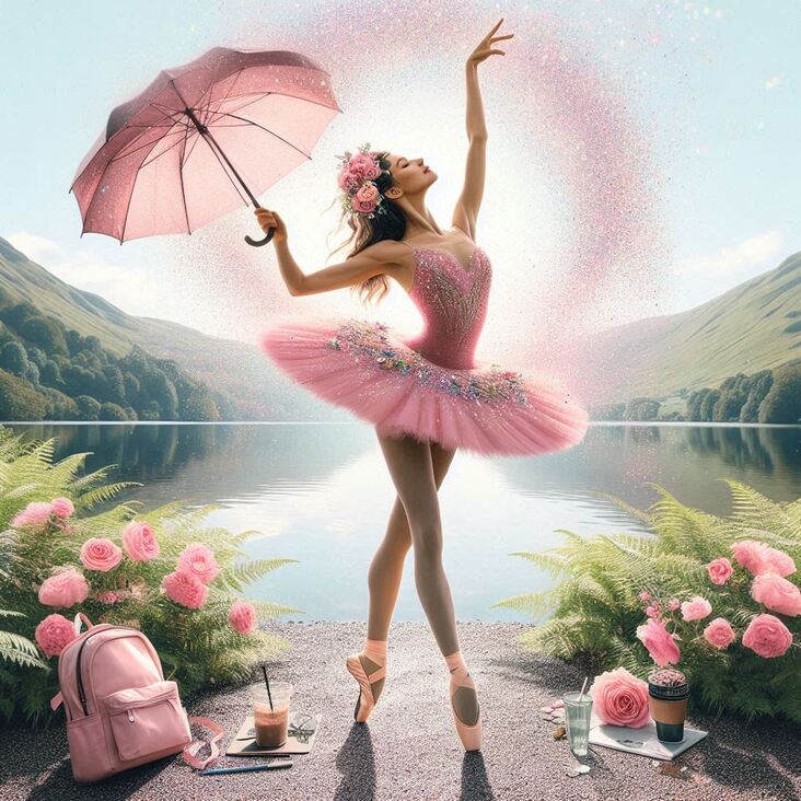 #TutuBlog 2026-04-28 in Hammersmith with a white tutu.