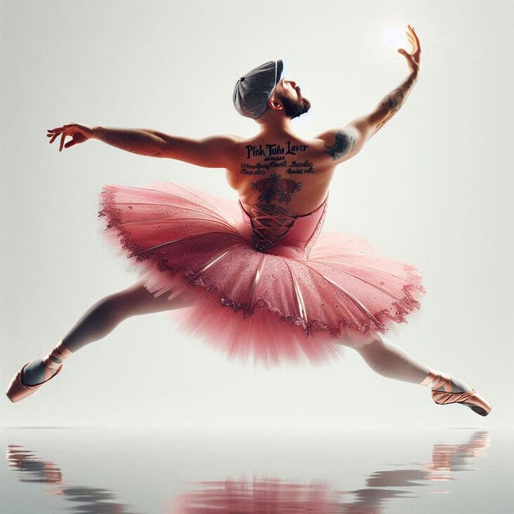 #TutuBlog 2026-05-31 in Crewe with a american style tutu.