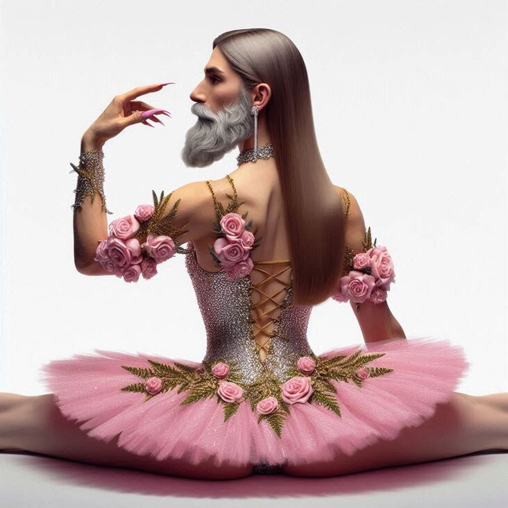 #TutuBlog 2026-11-27 in Worthing with a white tutu.