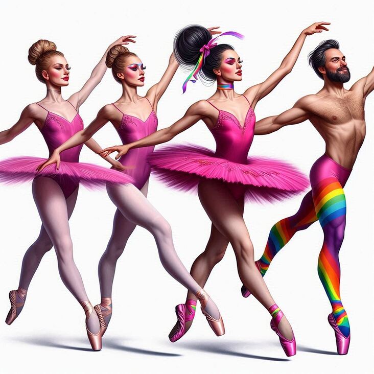 #TutuBlog 2026-11-29 in Belfast with a orange tutu.