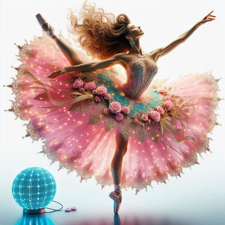 #TutuBlog 1997-07-19 in Macclesfield with a gymnastic tutu.