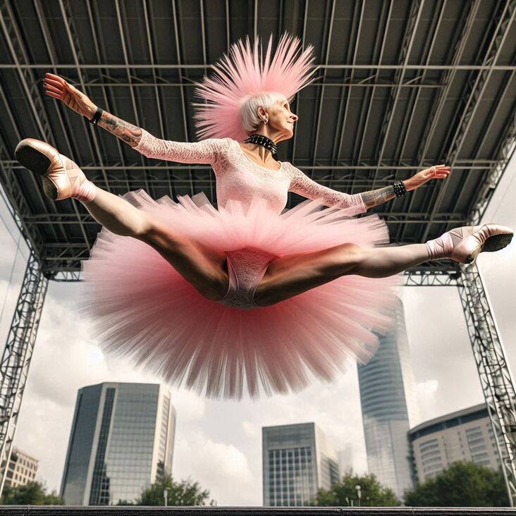 #TutuBlog 1997-08-19 in Ashton with a italian tutu.