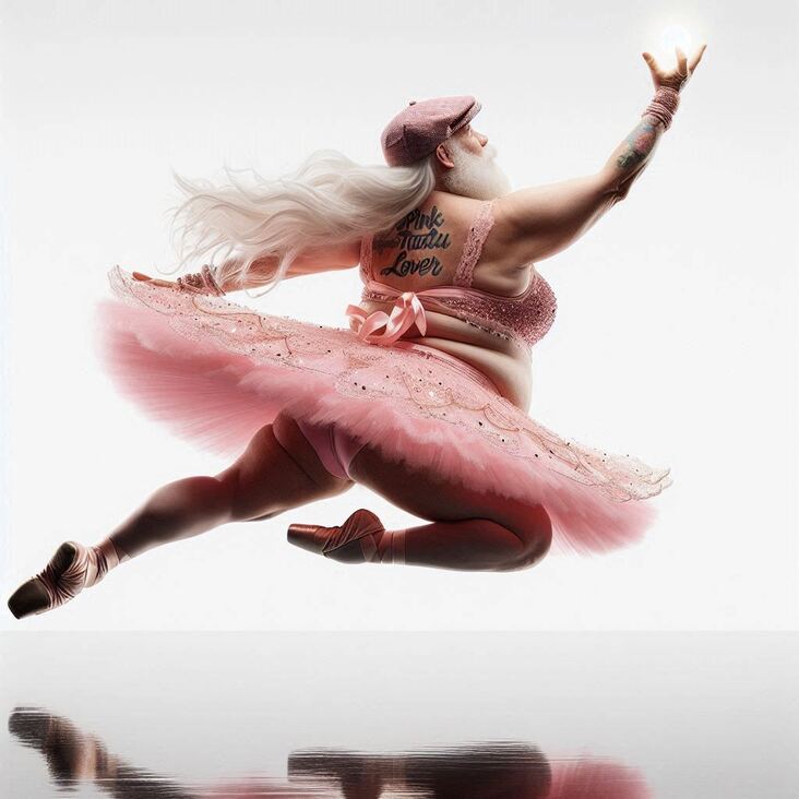 #TutuBlog 1998-06-05 in Blyth with a american style tutu.