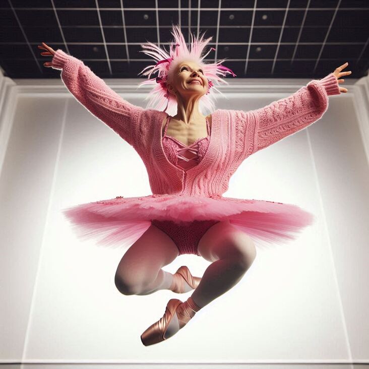 #TutuBlog 2010-06-08 in Blyth with a white tutu.