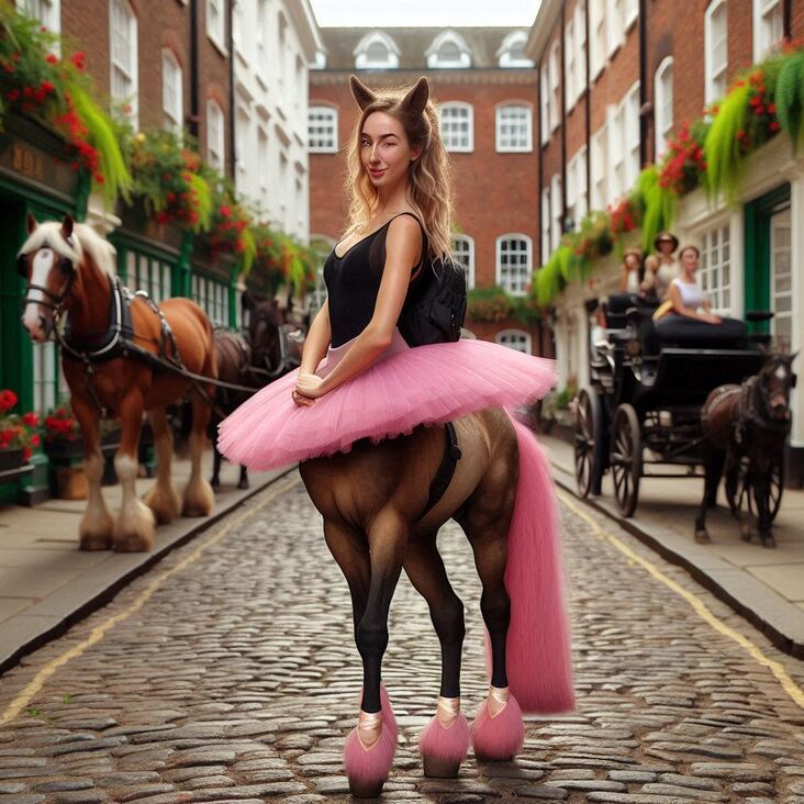 #TutuBlog 2023-09-22 in Neath with a pancake tutu.