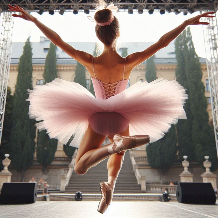 #TutuBlog 2023-09-27 in Eltham with a pink tutu.