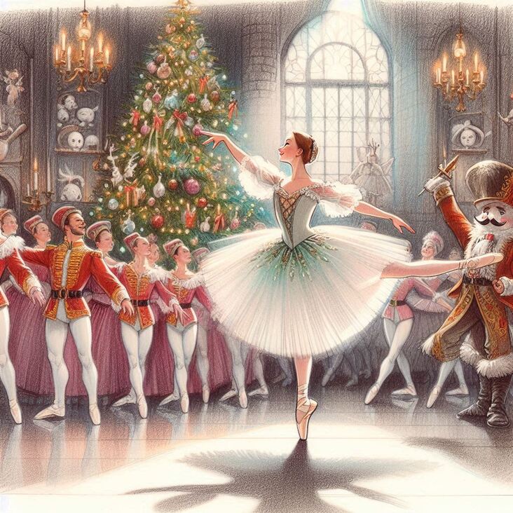Christmas Ballet in 1892