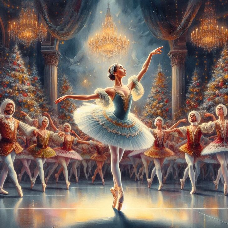 Christmas Ballet in 1904