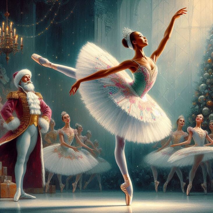 Christmas Ballet in 1905
