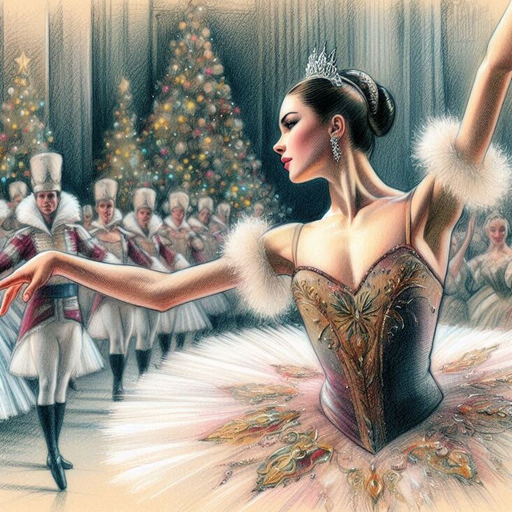 Christmas Ballet in 1910