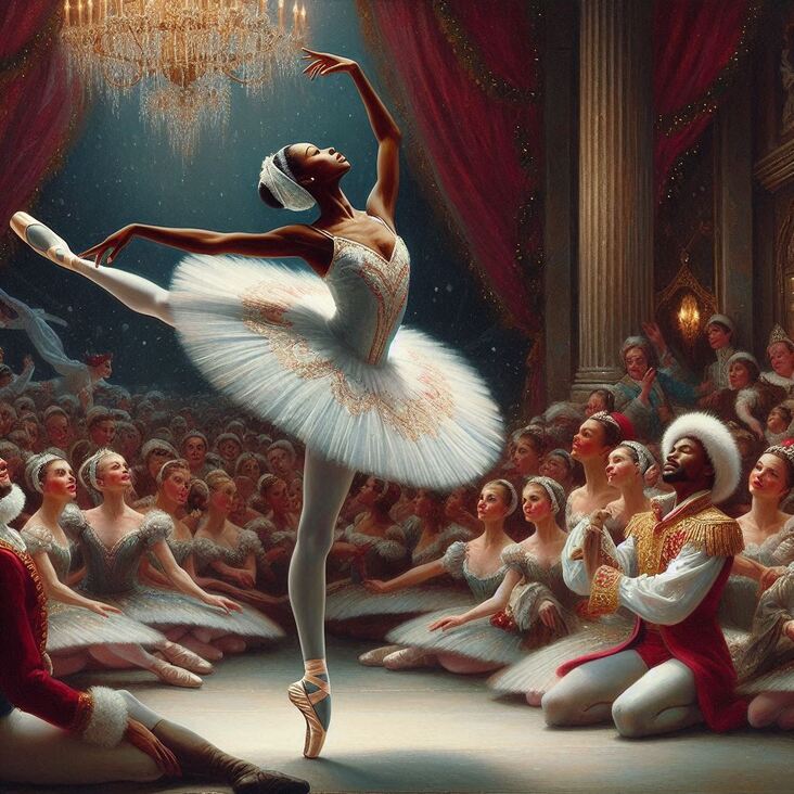 Christmas Ballet in 1893
