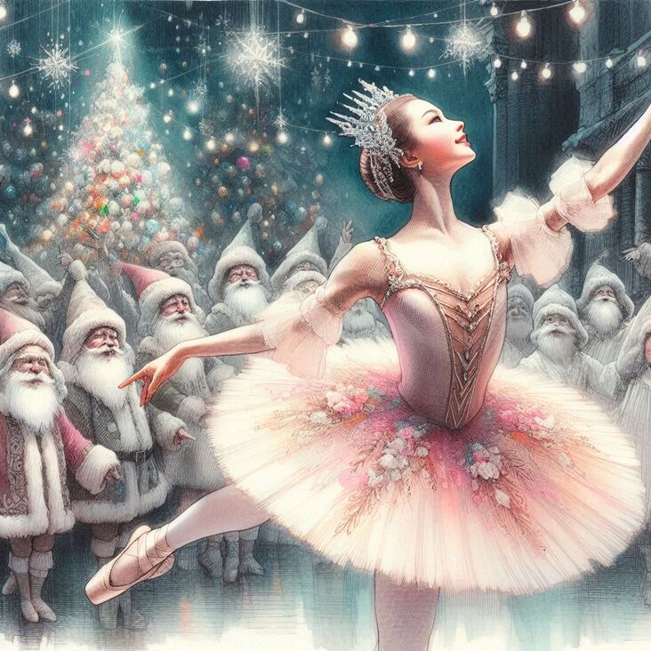 Christmas Ballet in 1892