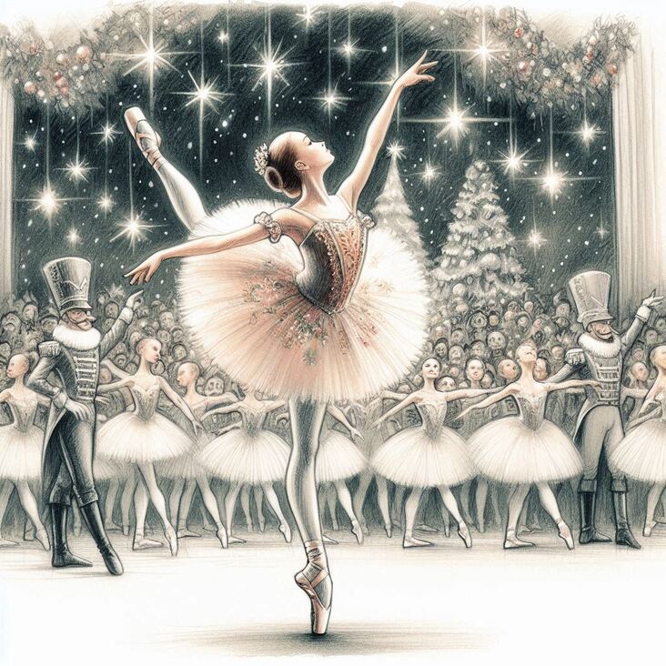 Christmas Ballet in 1896