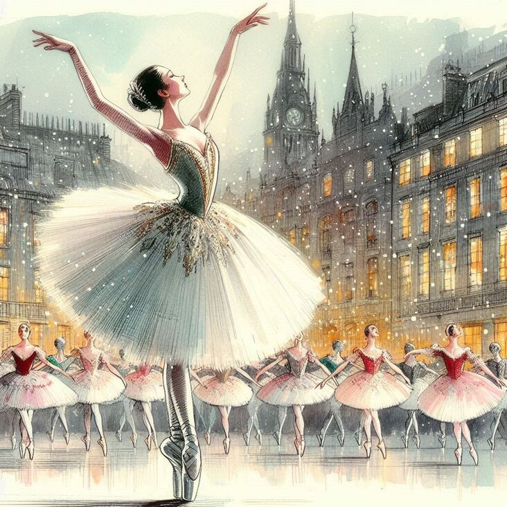 Christmas Ballet in 1902