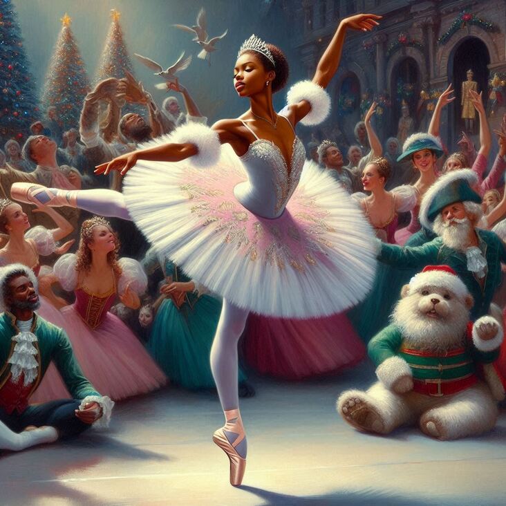 Christmas Ballet in 1906