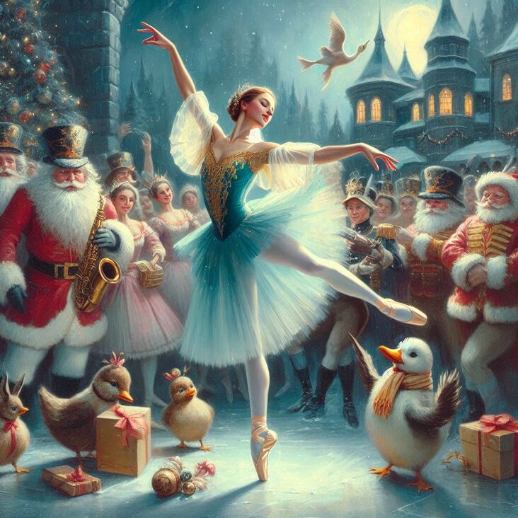 Christmas Ballet in 1916