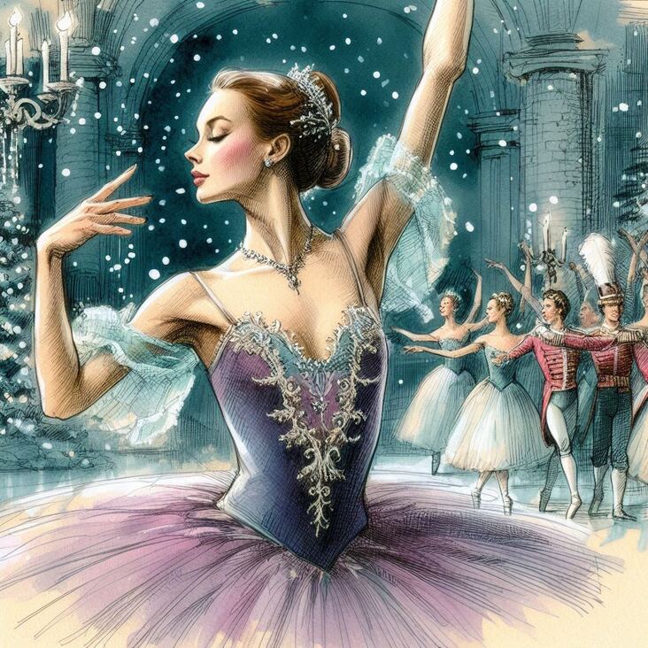 Christmas Ballet in 1928