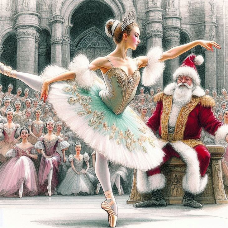 Christmas Ballet in 1917