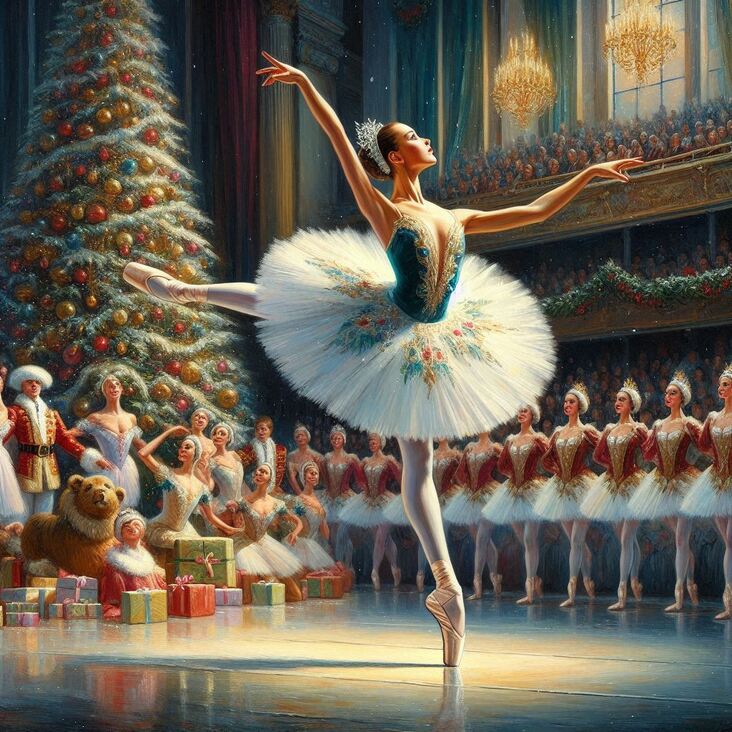 Christmas Ballet in 1918