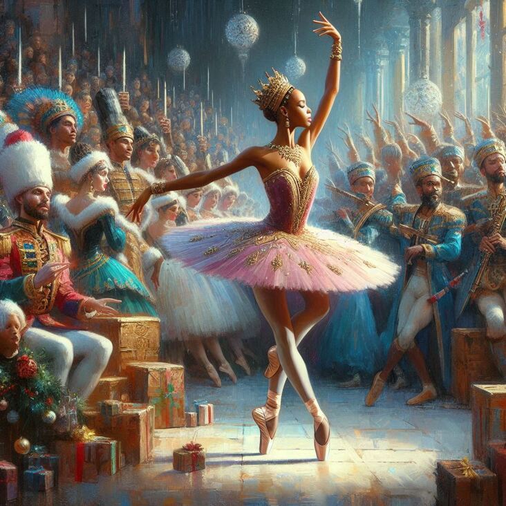 Christmas Ballet in 1894