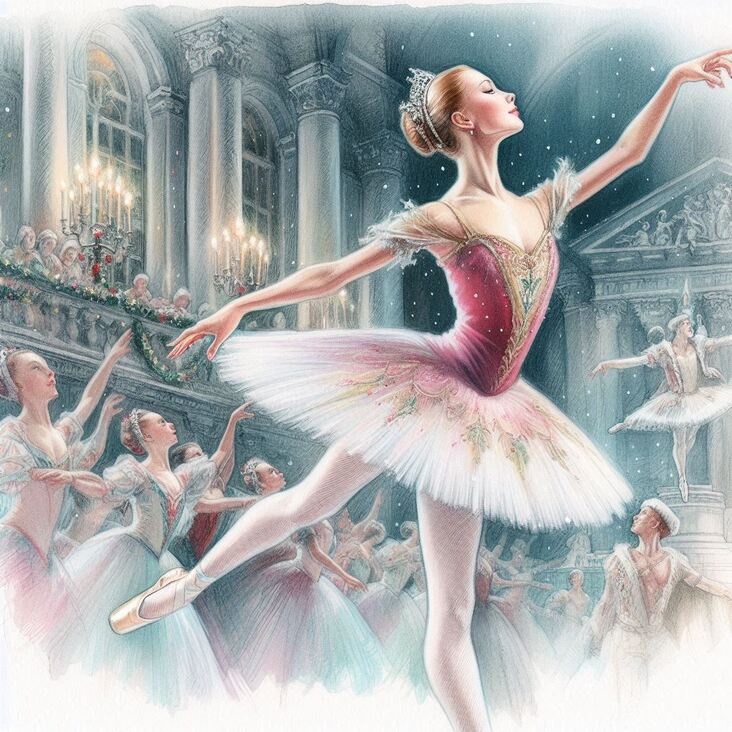 Christmas Ballet in 1928