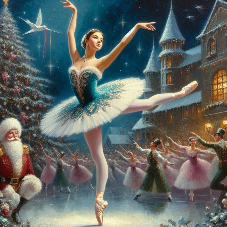 Christmas Ballet in 1930