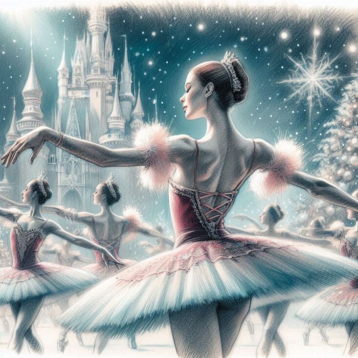 Christmas Ballet in 1895