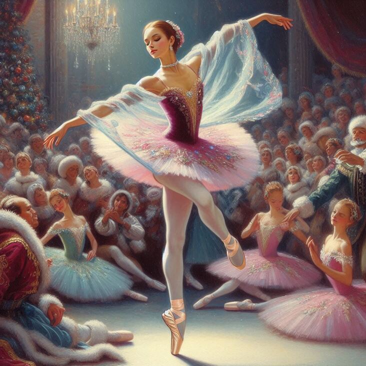 Christmas Ballet in 1896