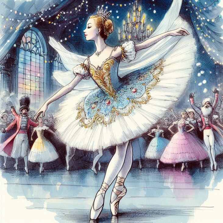Christmas Ballet in 1897