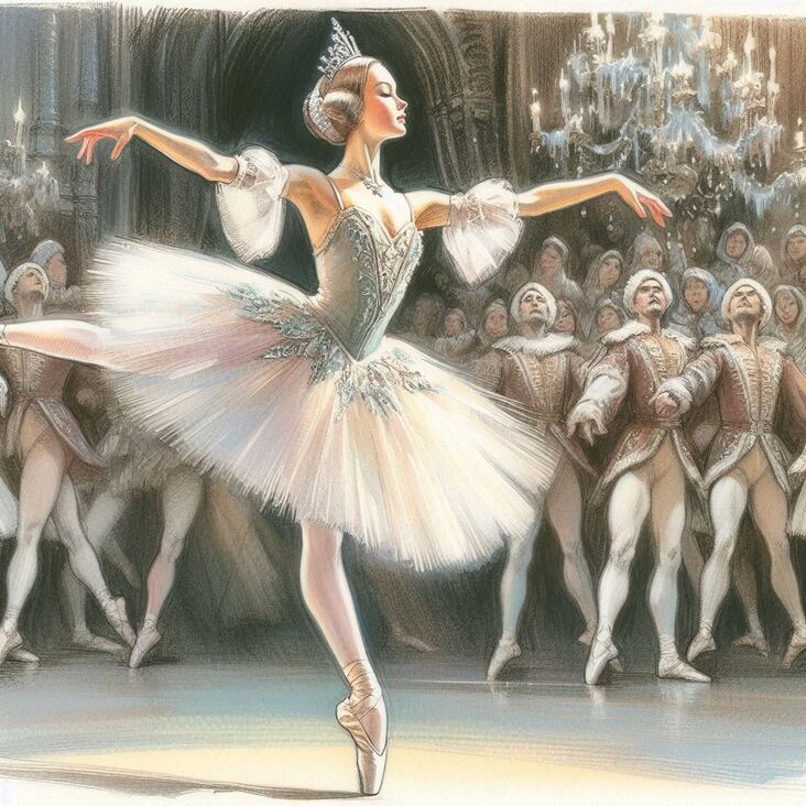 Christmas Ballet in 1898