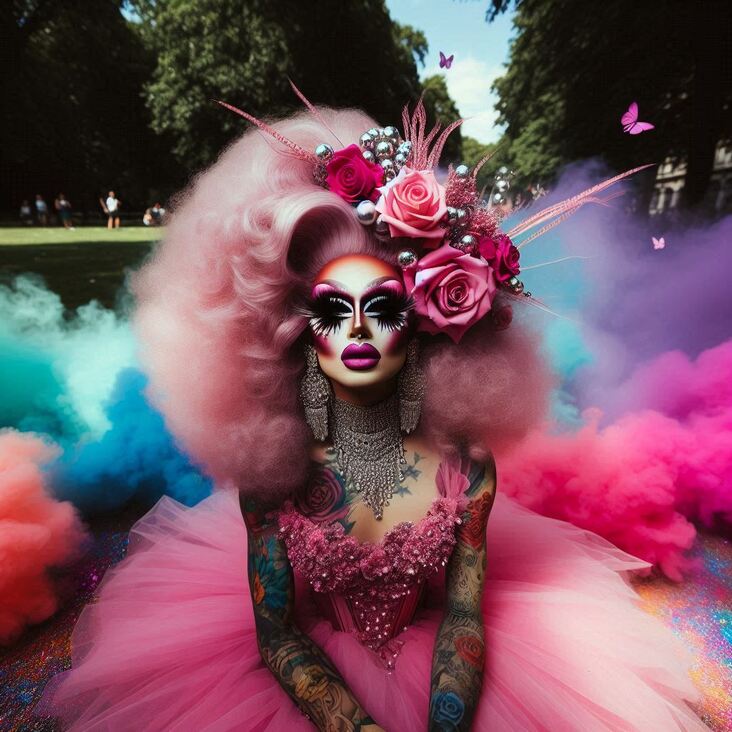 #DragQueenHistory during 2051 02