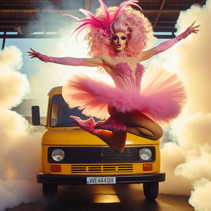 #DragQueenHistory during 2053 01