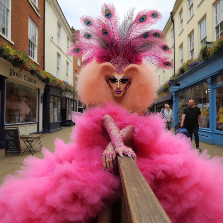 #TutuQueen on 2023-08-22 stars in Royal Tunbridge Wells