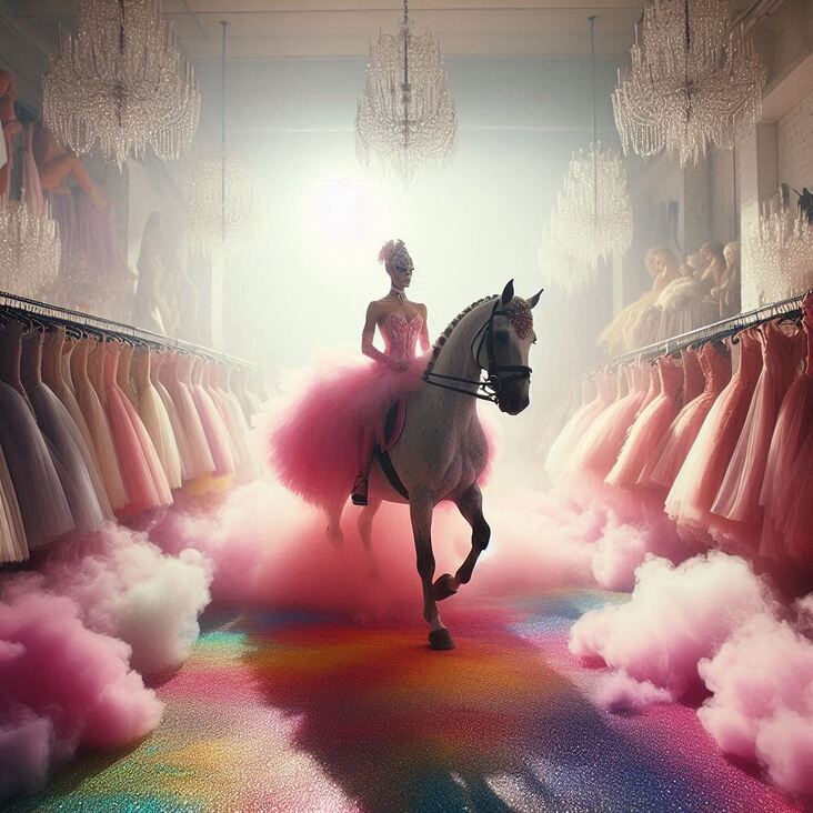 #TutuQueen on 2024-01-19 stars in Milan