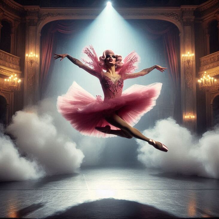 #TutuQueen on 2024-02-26 stars in Salford