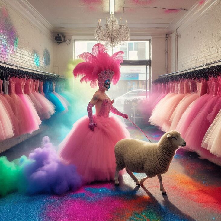 #TutuQueen on 2024-07-05 stars in Arnold