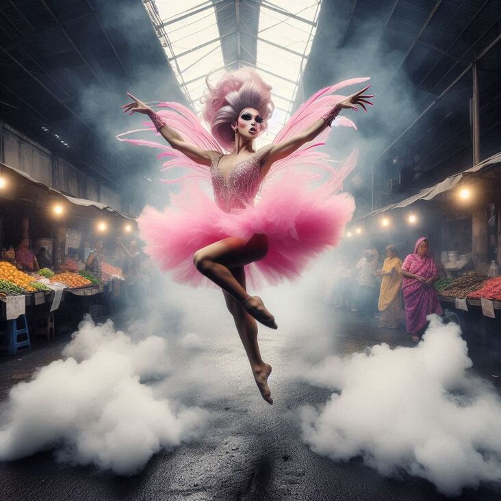 #TutuQueen on 2024-11-23 stars in Stevenage