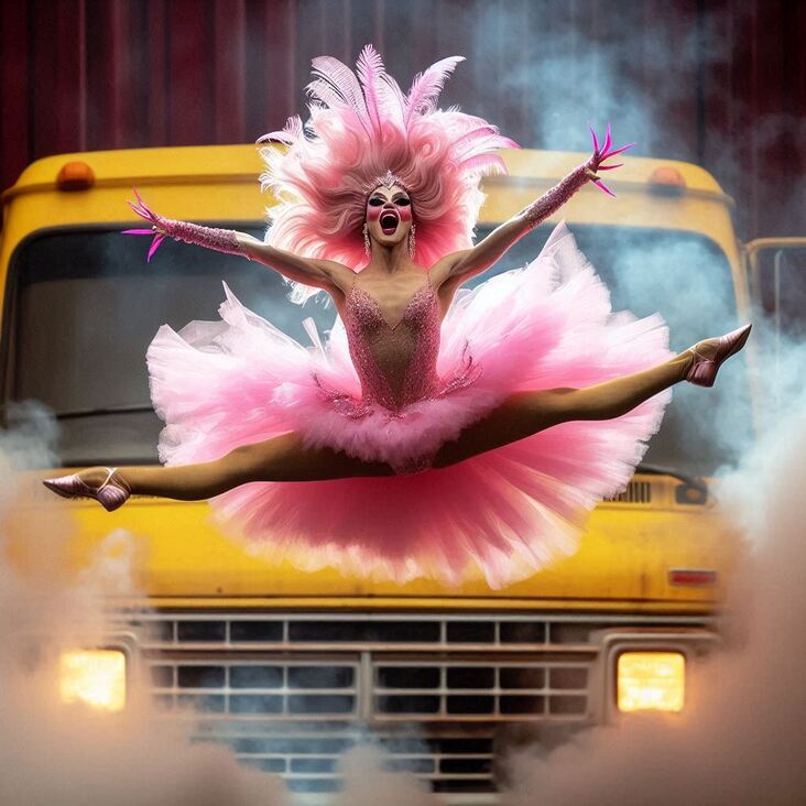 #TutuQueen on 2024-12-08 stars in Paisley