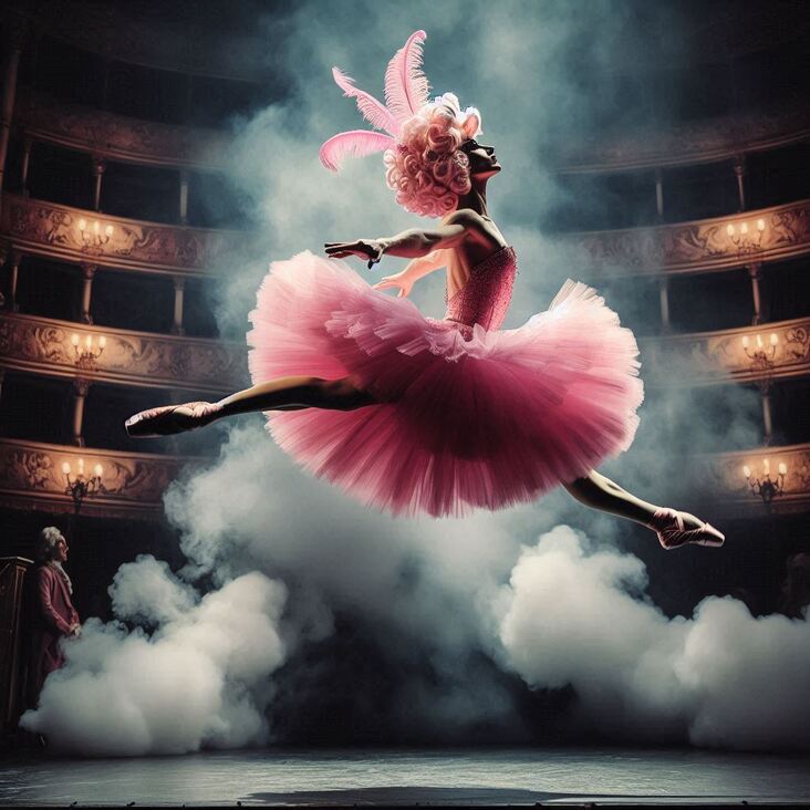 #TutuQueen on 2025-01-01 stars in Hornchurch