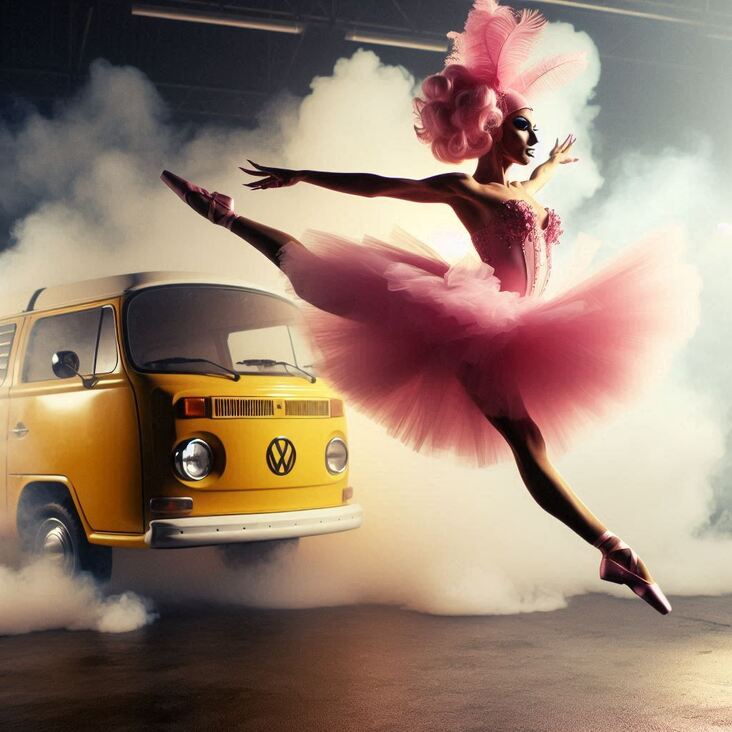 #TutuQueen on 2025-02-14 stars in Barnet