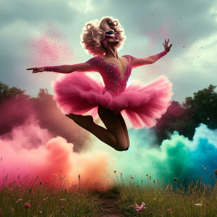 #TutuQueen on 2025-01-01 stars in Hornchurch