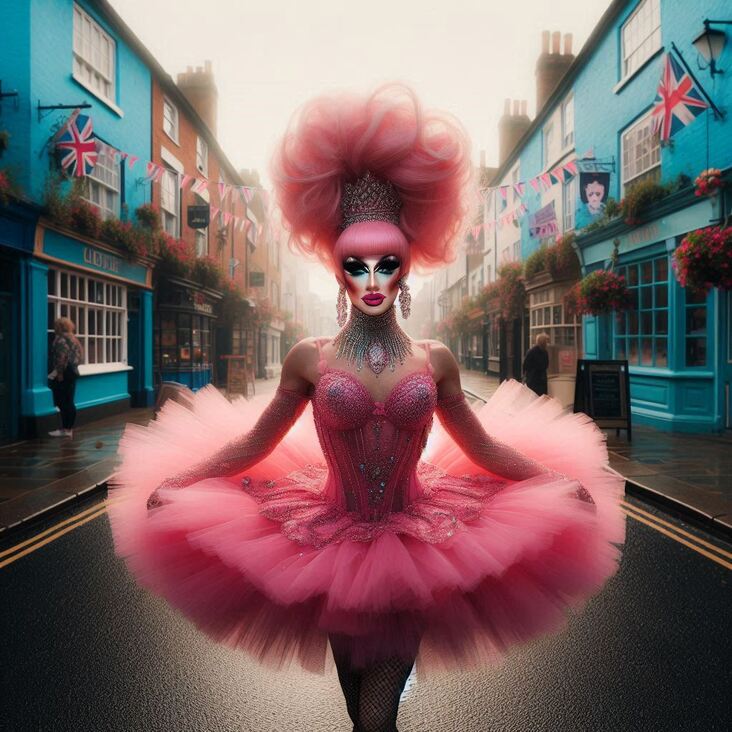 #TutuQueen on 2025-10-11 stars in Barrow in Furness