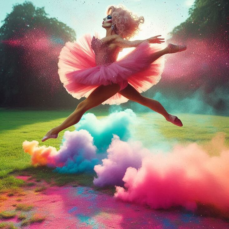 #TutuQueen on 2025-11-29 stars in Ilkeston