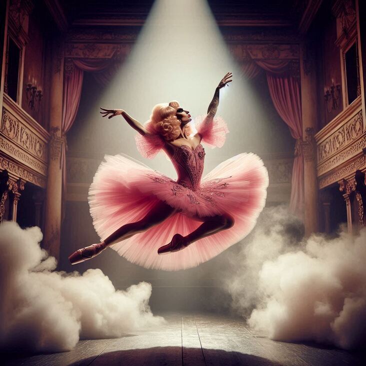 #TutuQueen on 2026-03-12 stars in Brighton