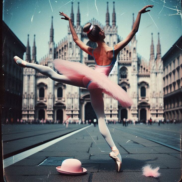 #PinkTutuMilan Wednesday 2027-03-03 ballet blog from Milano Italia